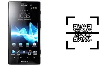 Como ler QR code no Sony Xperia ion HSPA?