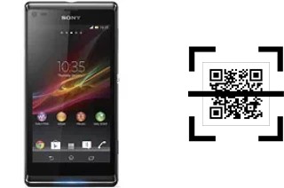 Como ler QR code no Sony Xperia L?