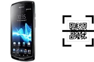 Como ler QR code no Sony Xperia neo L?