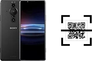 Como ler QR code no Sony Xperia Pro-I?