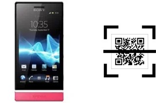 Como ler QR code no Sony Xperia U?