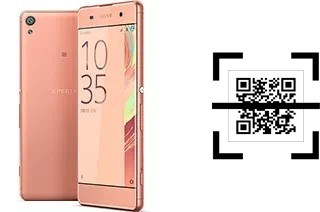 Como ler QR code no Sony Xperia XA?