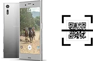 Como ler QR code no Sony Xperia XZ?