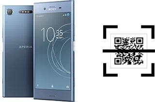 Como ler QR code no Sony Xperia XZ1?