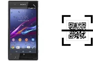 Como ler QR code no Sony Xperia Z1s?