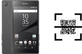 Como ler QR code no Sony Xperia Z5 Compact?