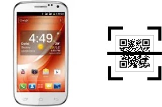 Como ler QR code no Spice Mi-450 Smartflo Ivory?