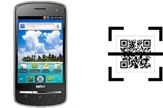 Como ler QR code no Spice Mi-350?