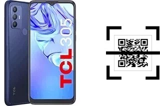 Como ler QR code no TCL 305?