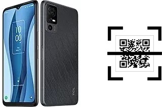 Como ler QR code no TCL 40 X?