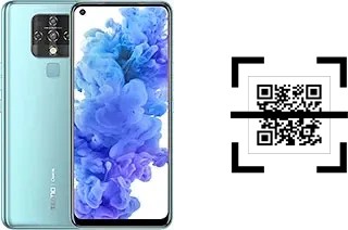 Como ler QR code no Tecno Camon 16?