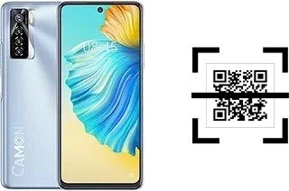 Como ler QR code no Tecno Camon 17 Pro?