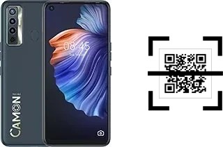 Como ler QR code no Tecno Camon 17?