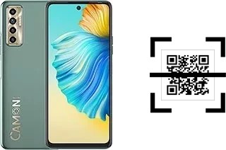 Como ler QR code no Tecno Camon 17P?