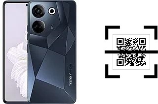 Como ler QR code no Tecno Camon 20 Pro?