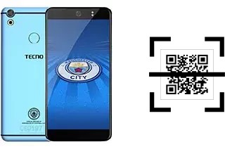 Como ler QR code no Tecno Camon CX Manchester City LE?