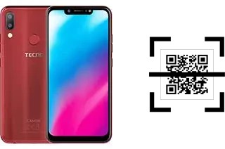 Como ler QR code no Tecno Camon 11?