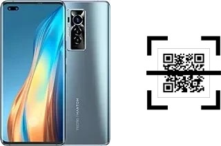 Como ler QR code no Tecno Phantom X?