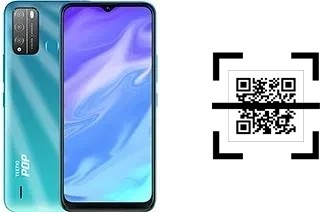 Como ler QR code no Tecno Pop 5X?