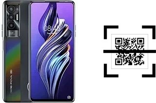 Como ler QR code no Tecno Pova 5G?