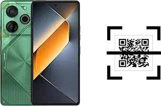 Como ler QR code no Tecno Pova 6 Pro?