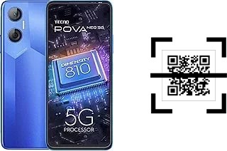 Como ler QR code no Tecno Pova Neo 5G?