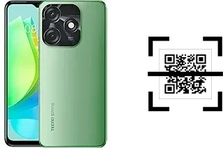 Como ler QR code no Tecno Spark 10C?