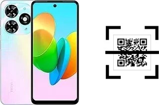 Como ler QR code no Tecno Spark 20C?