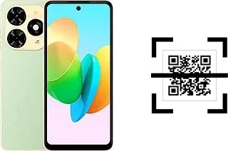 Como ler QR code no Tecno Spark 20P?