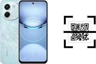 Como ler QR code no Tecno Spark 30 5G?