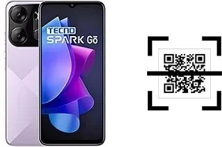 Como ler QR code no Tecno Spark Go 2023?