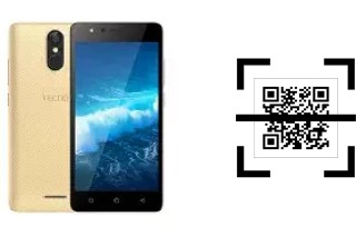 Como ler QR code no Tecno WX3F LTE?