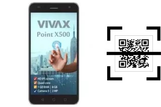 Como ler QR code no Vivax Point X500?