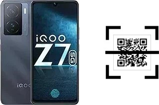 Como ler QR code no vivo iQOO Z7?