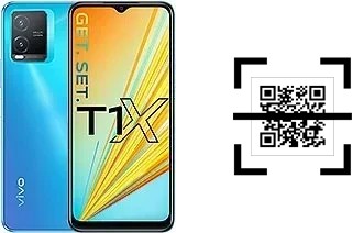 Como ler QR code no vivo T1x (India)?