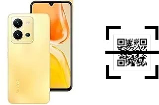 Como ler QR code no vivo V25?