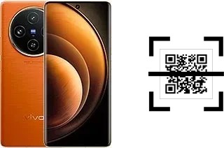 Como ler QR code no vivo X100?