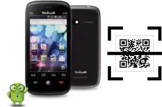 Como ler QR code no WellcoM A86?