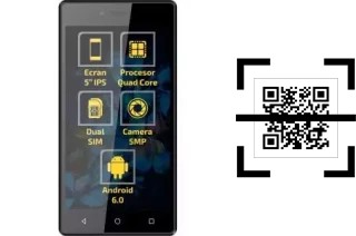 Como ler QR code no Wink Glory SE?