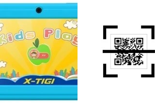 Como ler QR code no X-TIGI KIDS Tab?