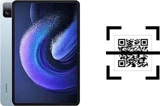 Como ler QR code no Xiaomi Pad 6?