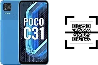 Como ler QR code no Xiaomi Poco C31?