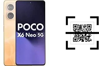 Como ler QR code no Xiaomi Poco X6 Neo?