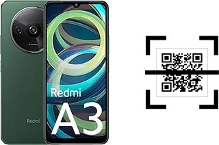 Como ler QR code no Xiaomi Redmi A3 Pro?