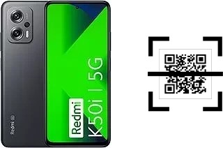 Como ler QR code no Xiaomi Redmi K50i?