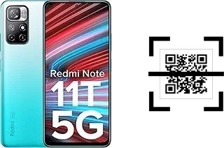 Como ler QR code no Xiaomi Redmi Note 11T 5G?