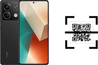 Como ler QR code no Xiaomi Redmi Note 13?