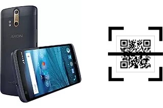 Como ler QR code no ZTE Axon?