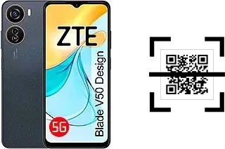 Como ler QR code no ZTE Blade V50 Design?