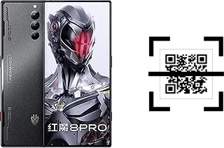 Como ler QR code no ZTE nubia Red Magic 8 Pro?